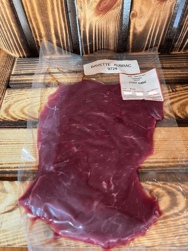Steack Aubrac: Bavette 360g