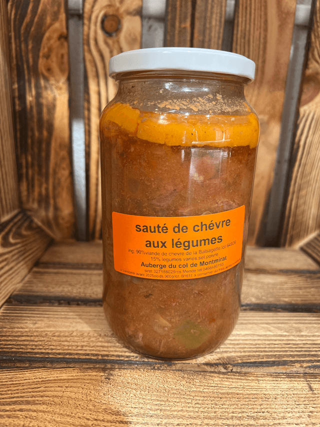 Sauté de chèvre aux légumes