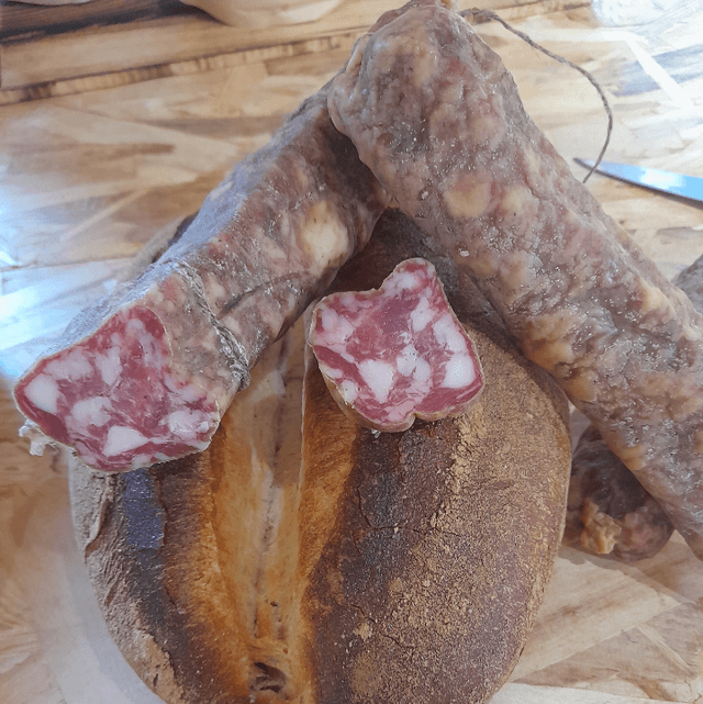 Saucisson de porc fermier 325g